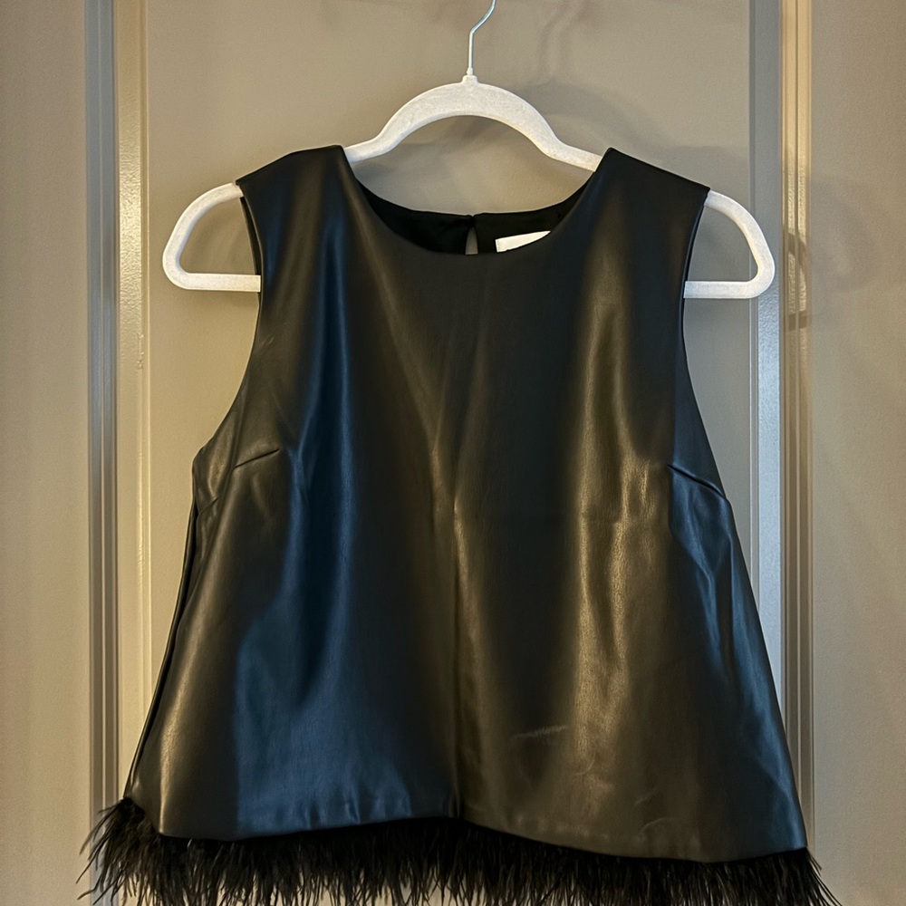 NEW! For Cynthia Green Embellished Boxy Tank Top